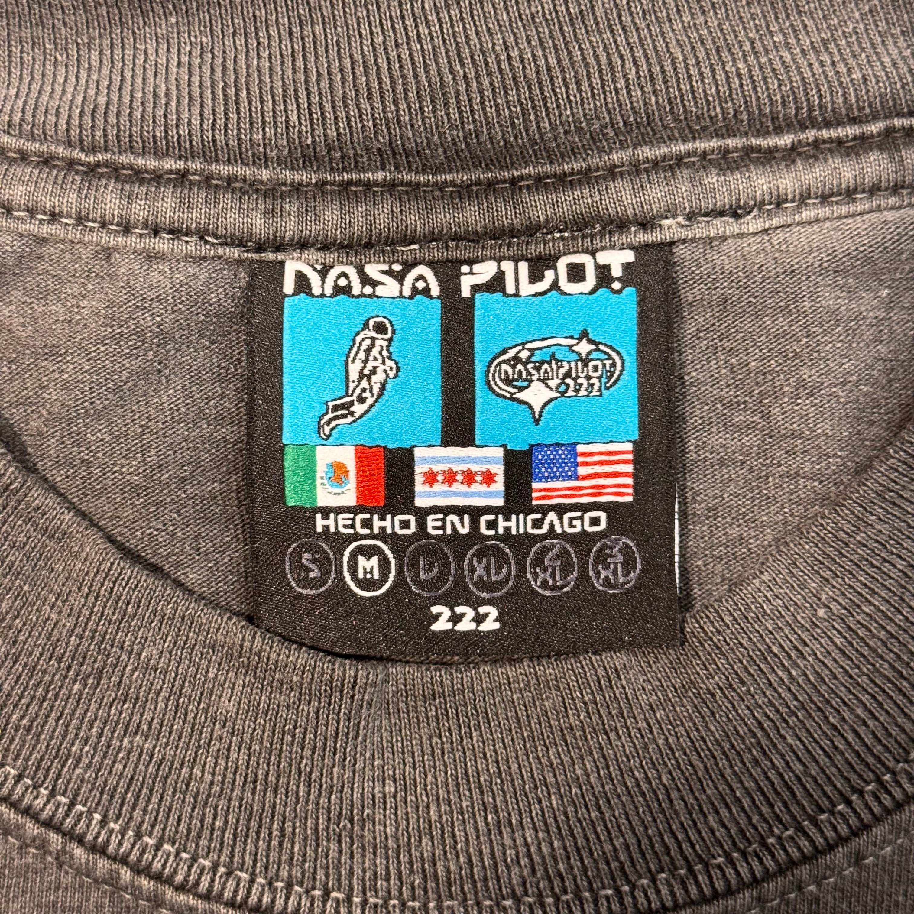 NASA P1LOT - WHITE/ BLACK/ SAND T-SHIRT