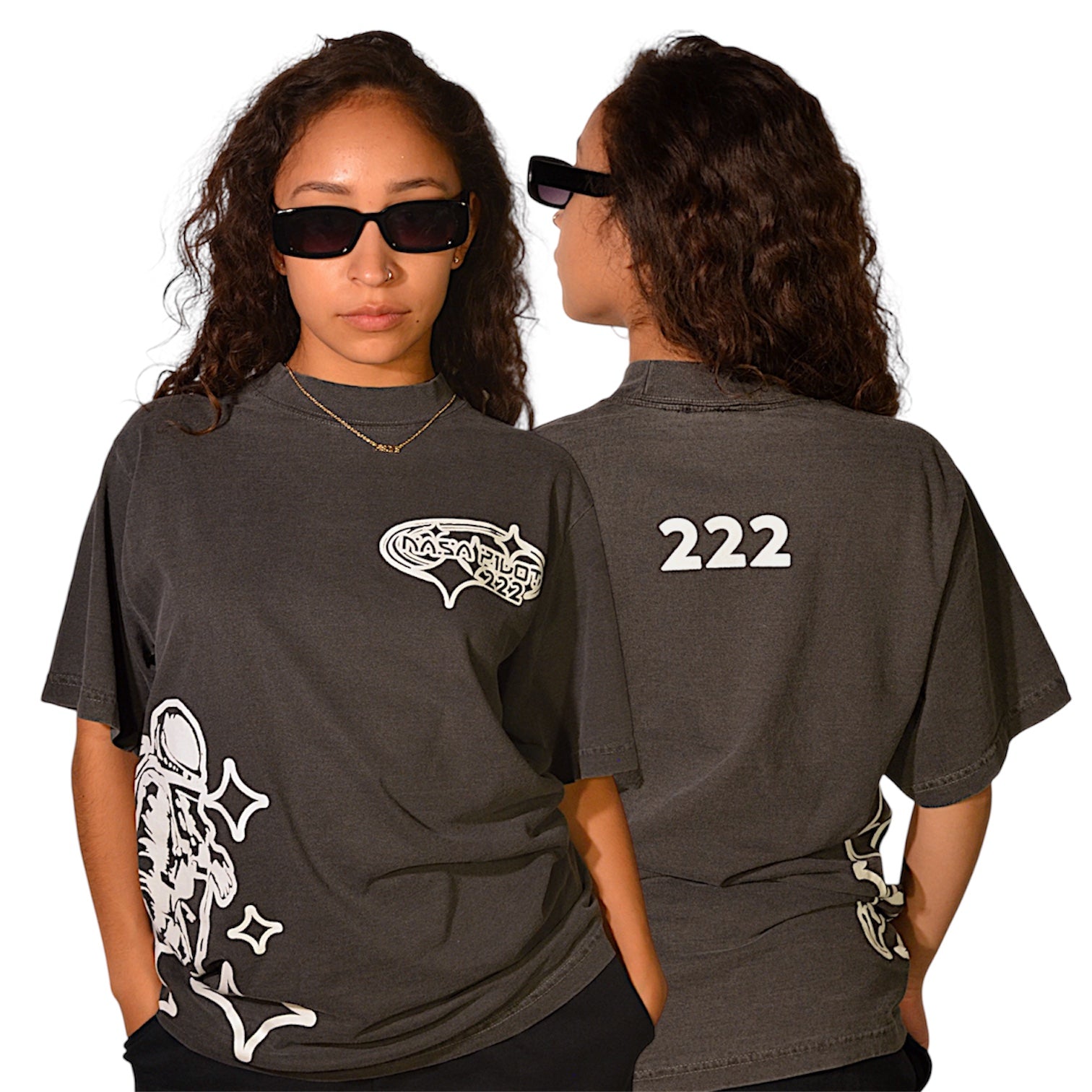 NASA P1LOT - WHITE/ CONCRETE T-SHIRT