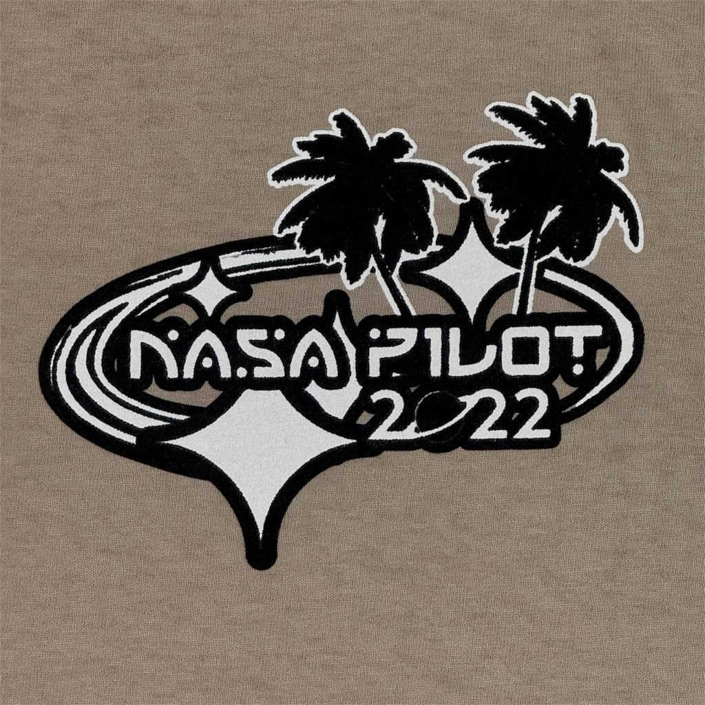 NASA P1LOT - WHITE/ BLACK/ SAND T-SHIRT