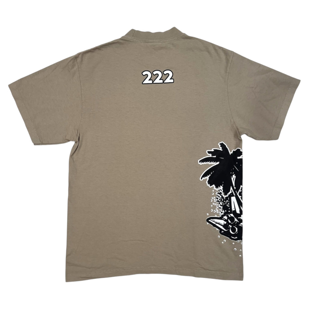 NASA P1LOT - WHITE/ BLACK/ SAND T-SHIRT