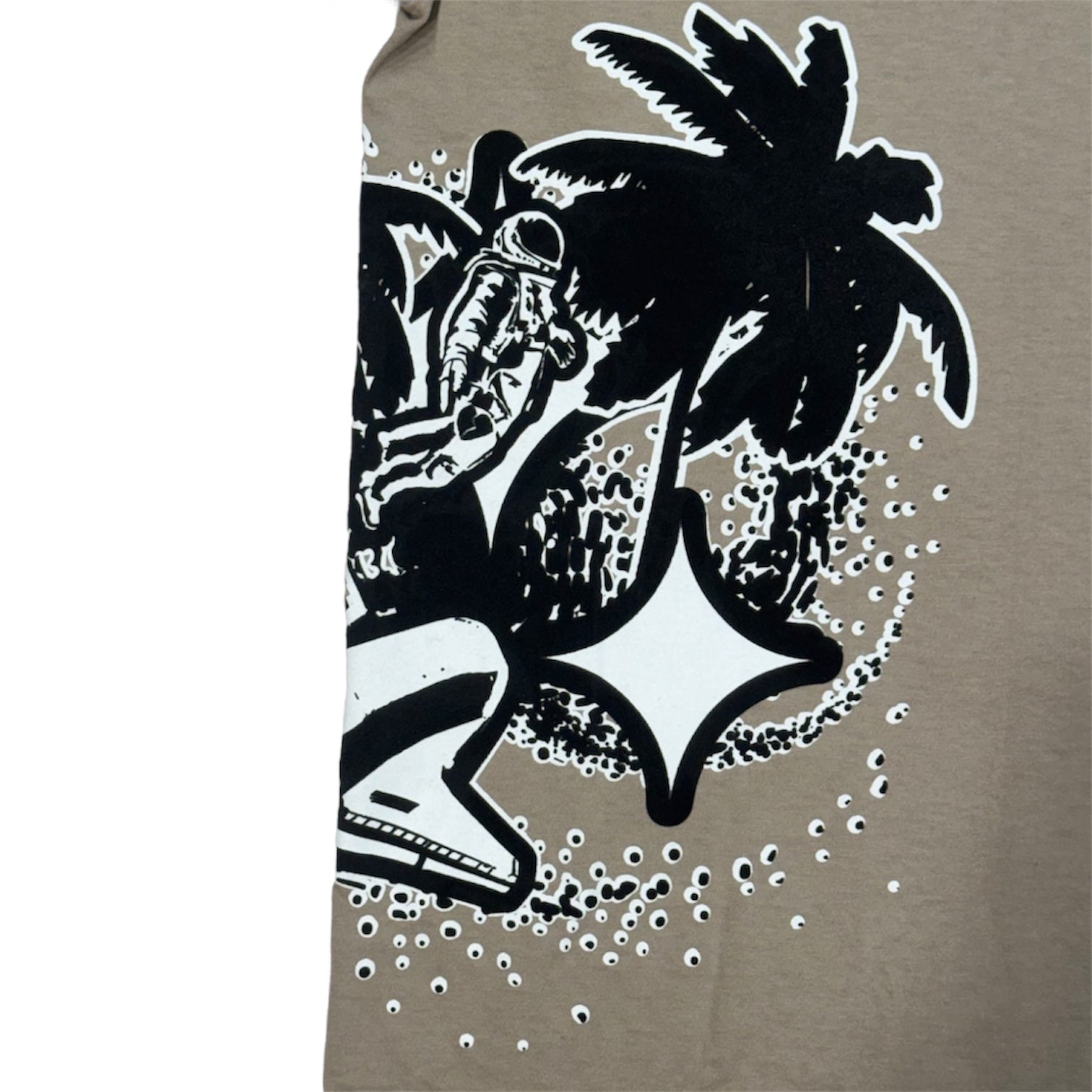 NASA P1LOT - WHITE/ BLACK/ SAND T-SHIRT